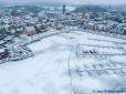Вражаюче видовище! Найбільше озеро Німеччини повністю замерзло вперше за багато років
