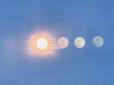 Рідкісне явище: Над Одесою зійшли одразу чотири Місяці (фото, відео)